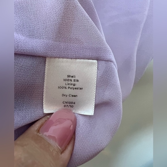 Talbots Women's Tops Blouse Short Sleeves Size 10 Blue - Picture 5 of 6